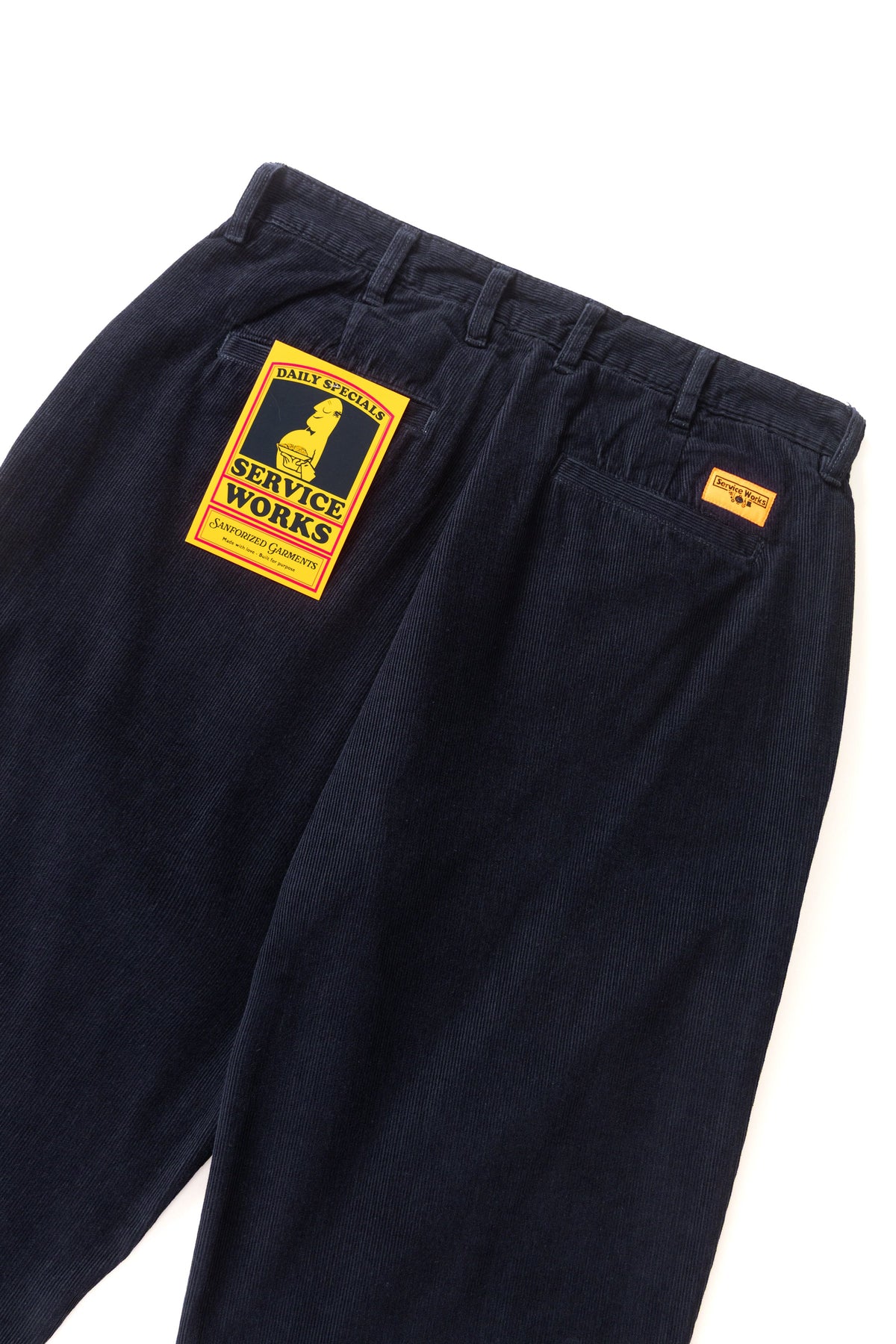 Fine Cord Part-Timer Pants - dark navy