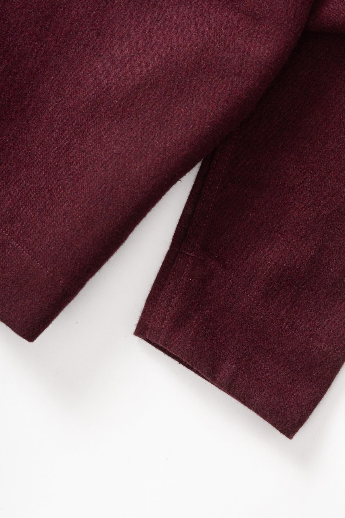 Flannel FOH Overshirt - burgundy