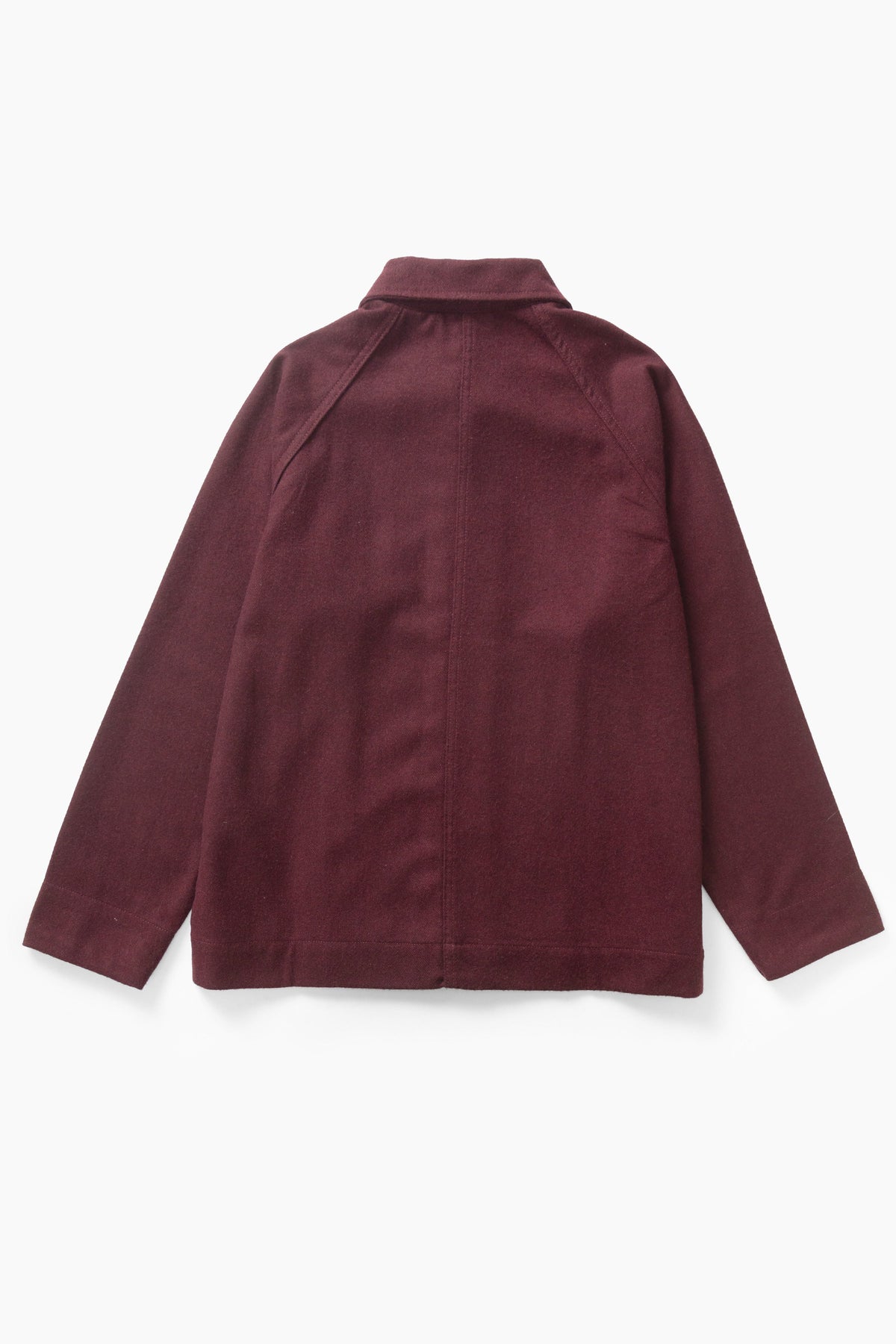Flannel FOH Overshirt - burgundy
