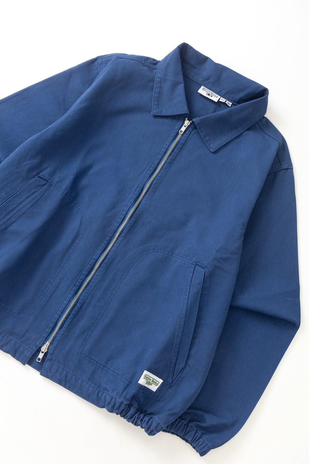Twill Work Jacket - blue