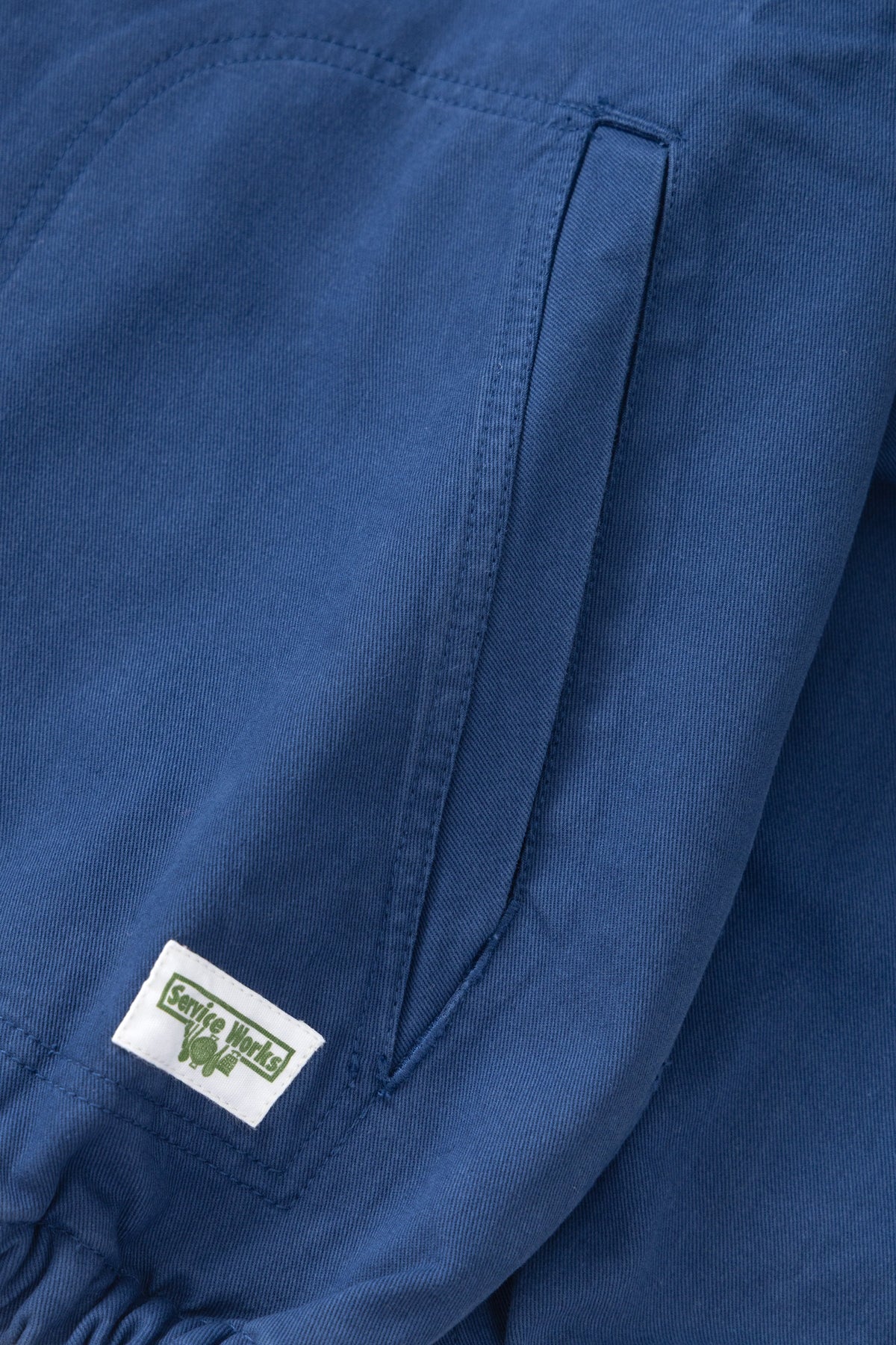 Twill Work Jacket - blue