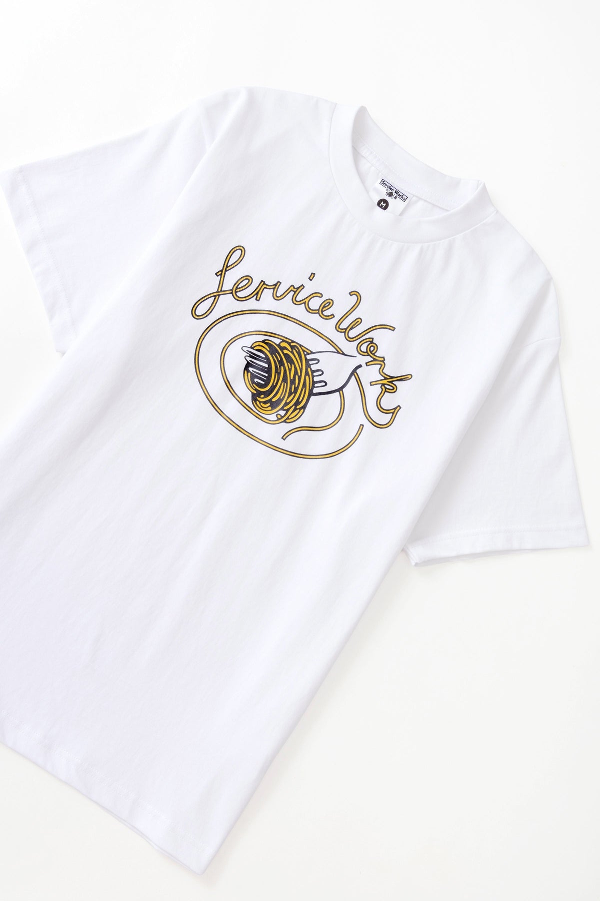 Spaghetti Tee - white