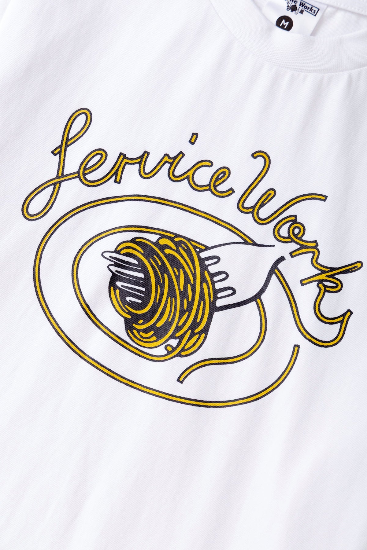 Spaghetti Tee - white