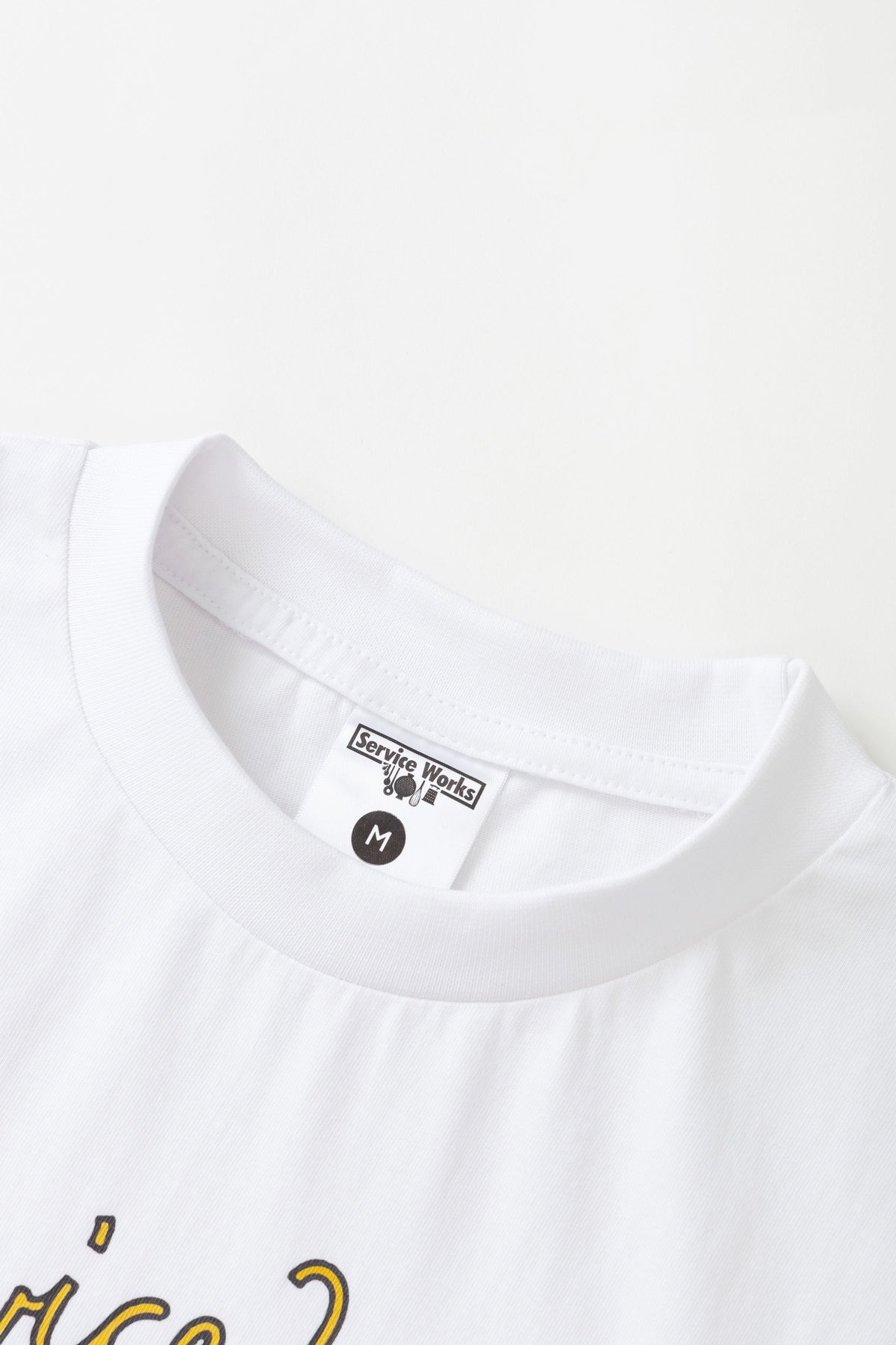 Spaghetti Tee - white