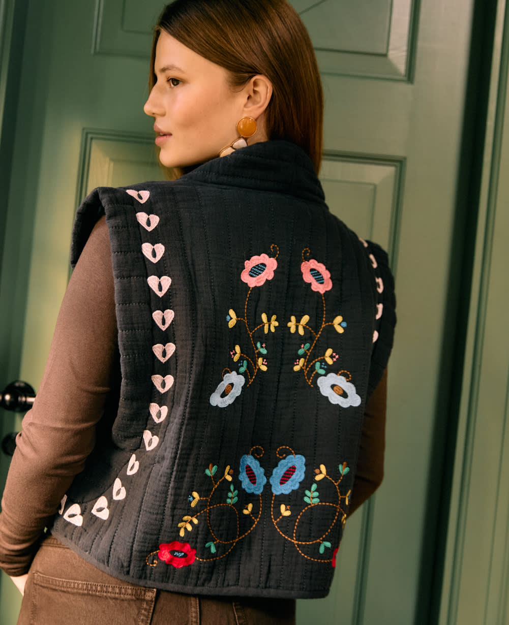 Samira Vest - Almost Black