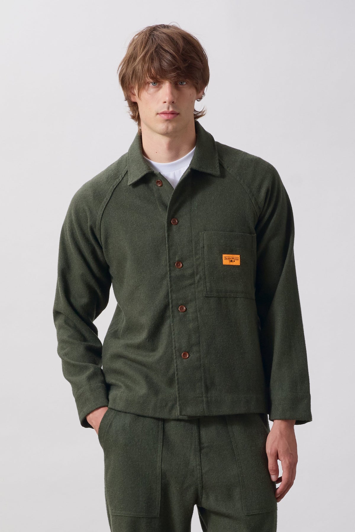 Flannel FOH Overshirt - forest