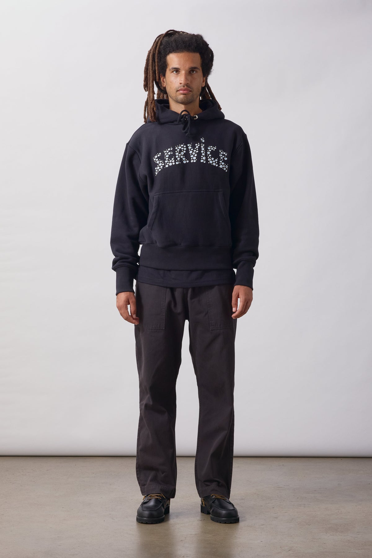 Pigment HBT Chef Pants - black