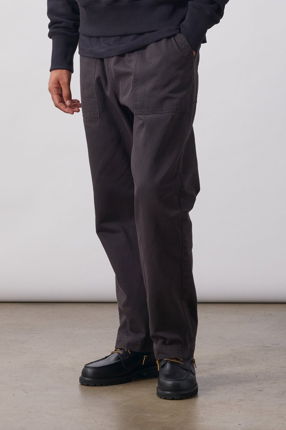 Pigment HBT Chef Pants - black
