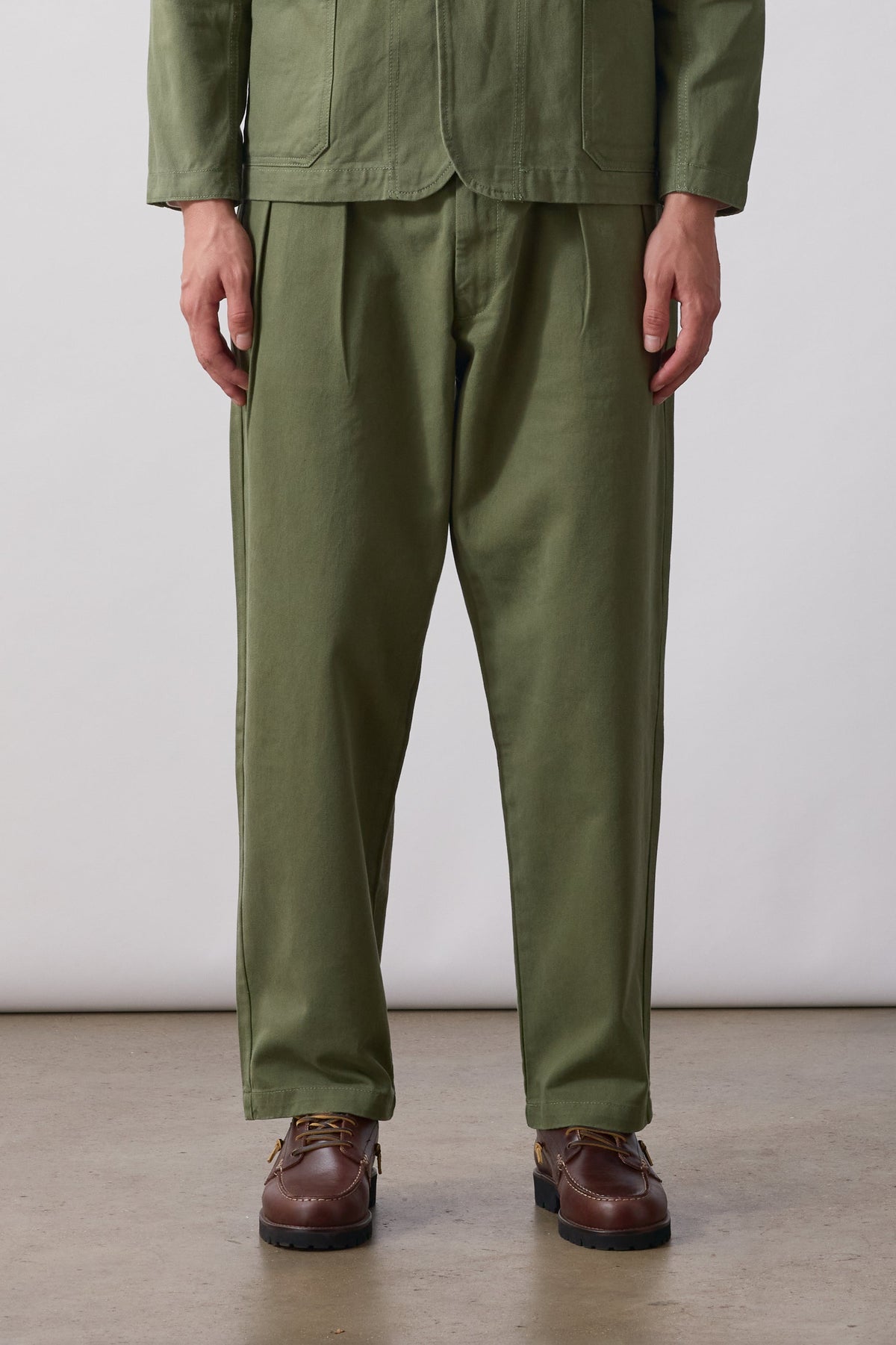 Twill Part-Timer Pants - olive