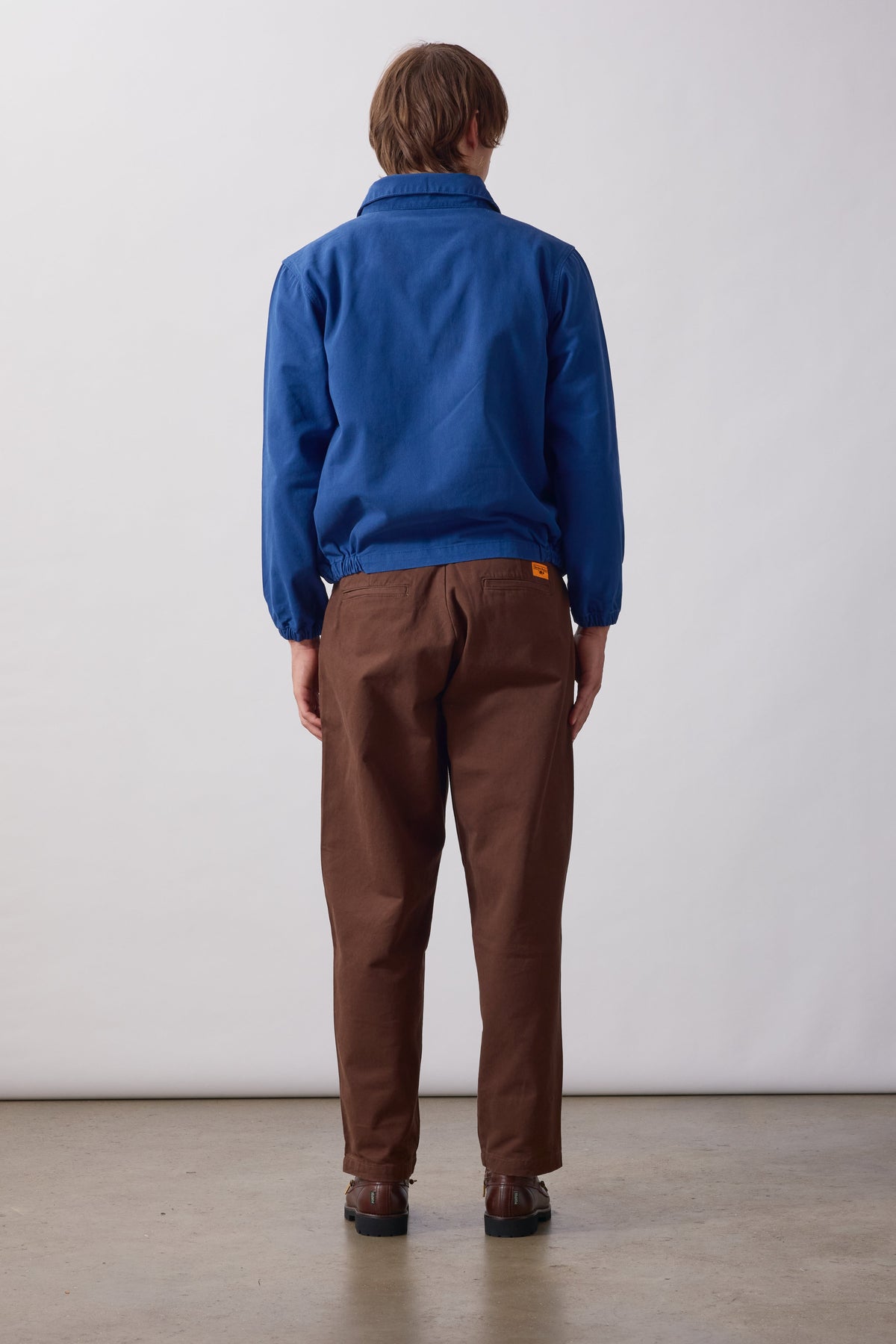 Twill Work Jacket - blue