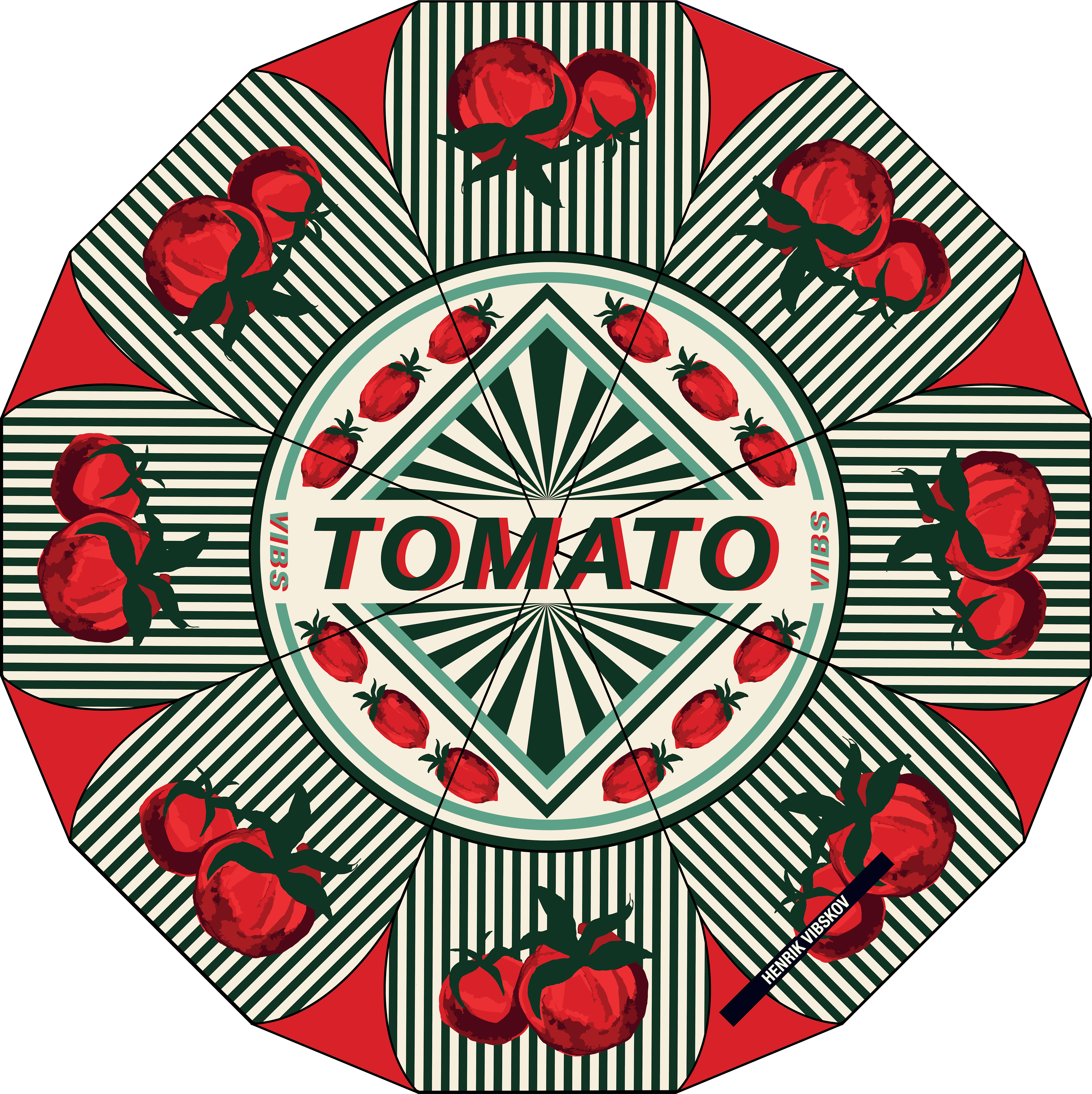 Henrik Vibskov Tomato Umbrella