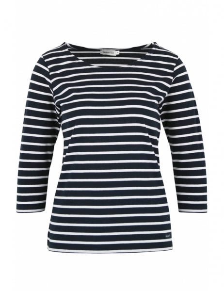 CAP COZ 3/4 sleeve Breton striped shirt