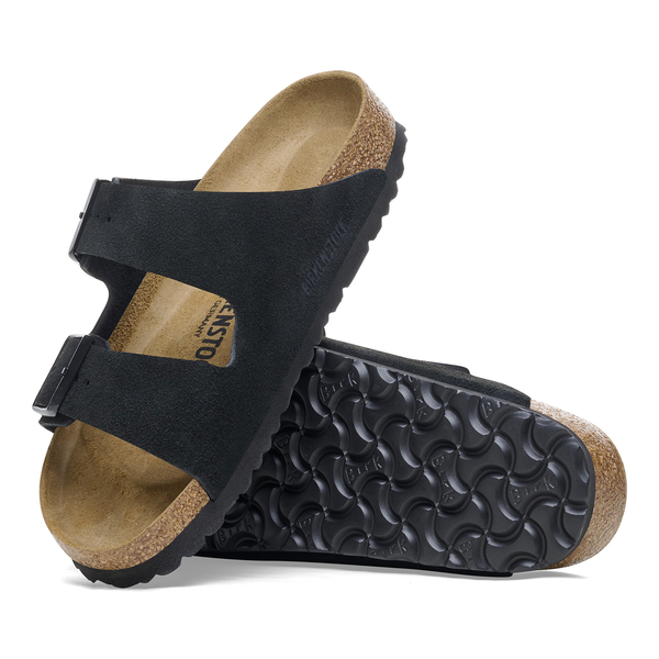Birkenstock arizona black suede shop