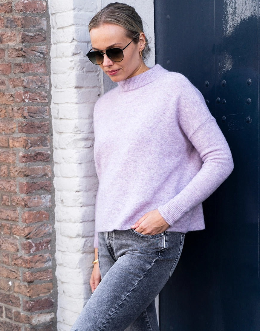 KUNLUN oversize knit sweat