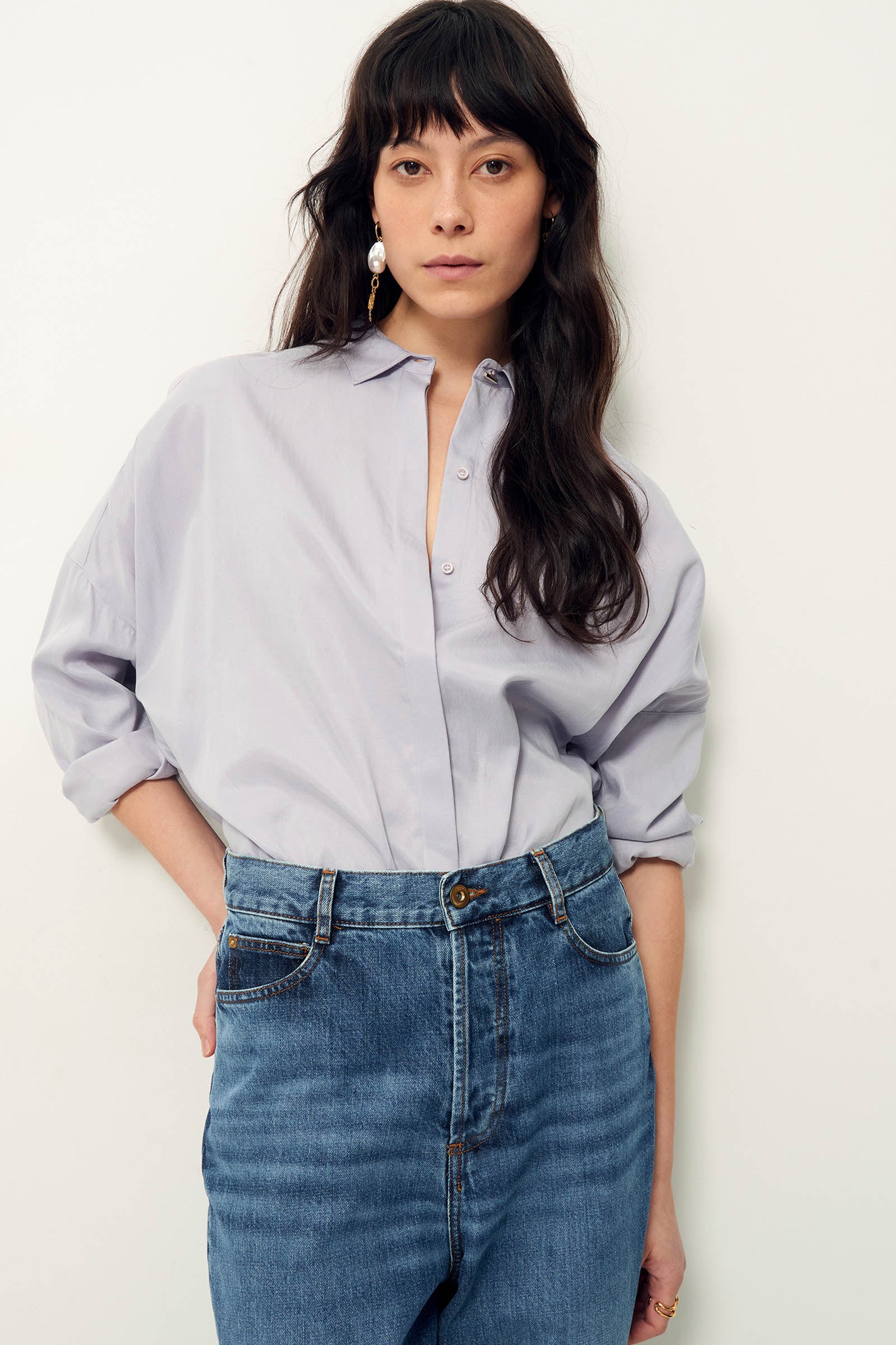LADY D wide shirt