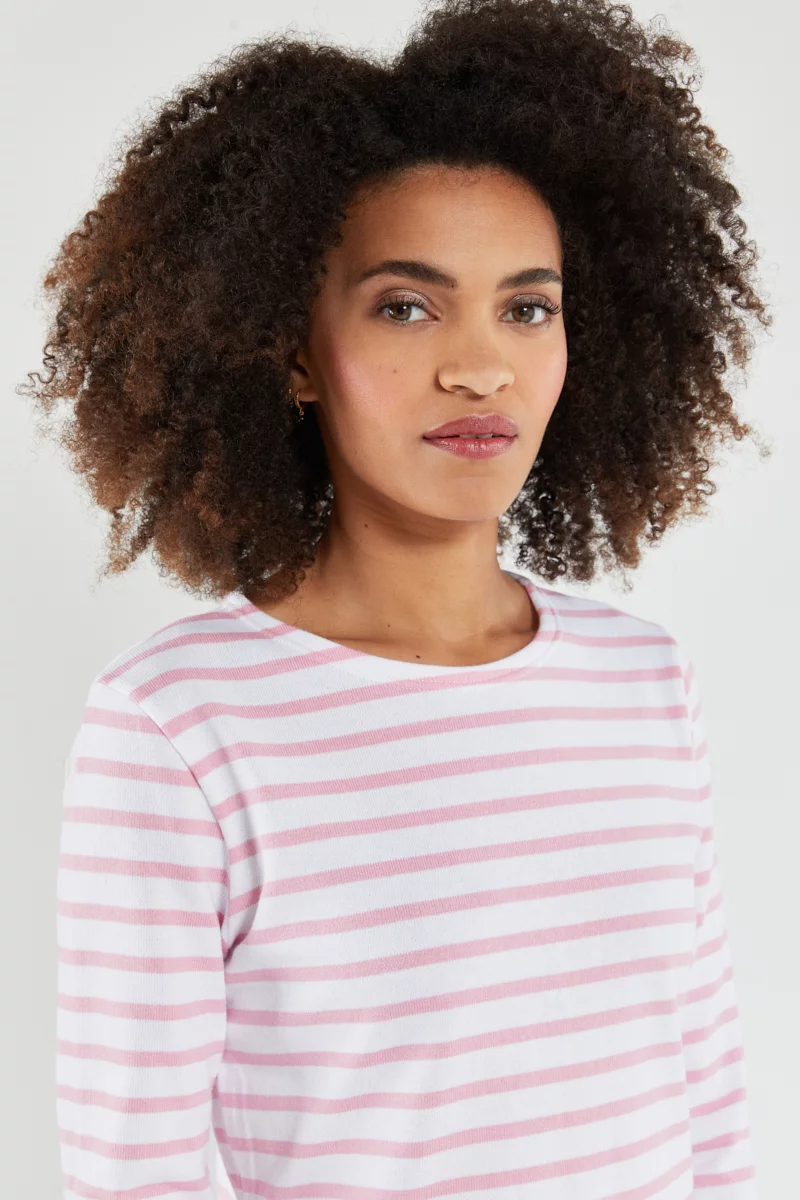 Amour Lux  Heritage Breton striped shirt / women