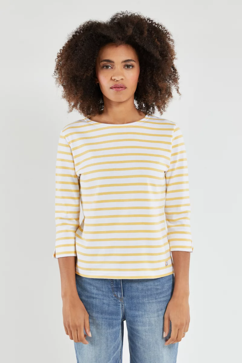 Amour Lux  Heritage Breton striped shirt / women