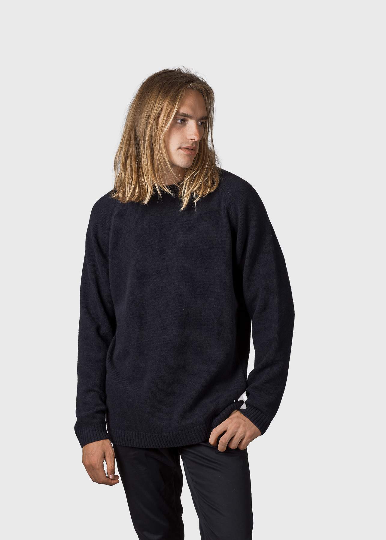 OLE lambwool knit sweat