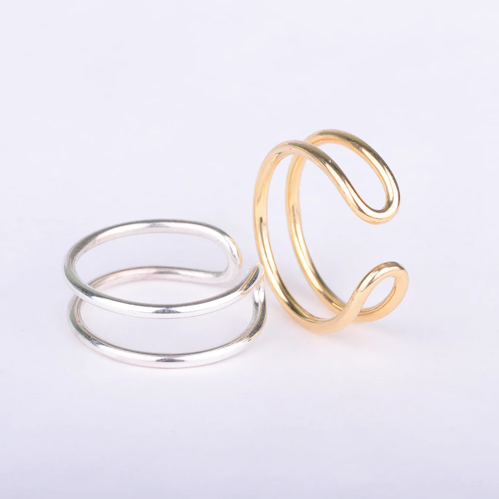 Charlotte Wooning  ring Double Hoop (RDH) / women